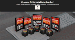 Desktop Screenshot of domainnamecrusher.com